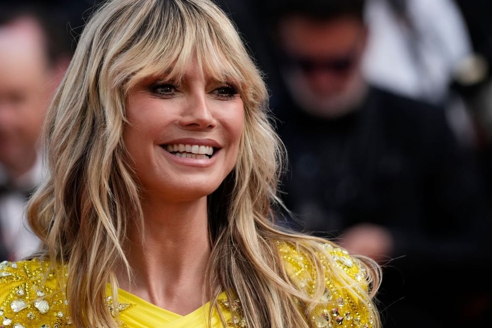Heidi Klum: Das Model ließ in Cannes tief blicken.