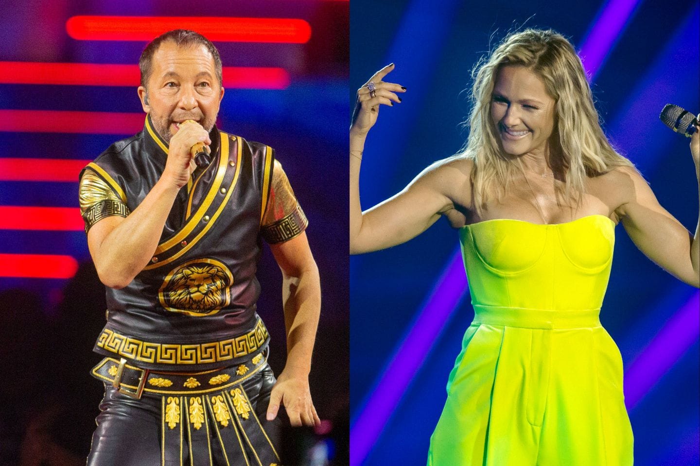 DJ Bobo und Helene Fischer: Die beiden Künstler spielen am Freitag und Samstag zeitgleich im Neckarpark in Stuttgart-Bad Cannstatt.