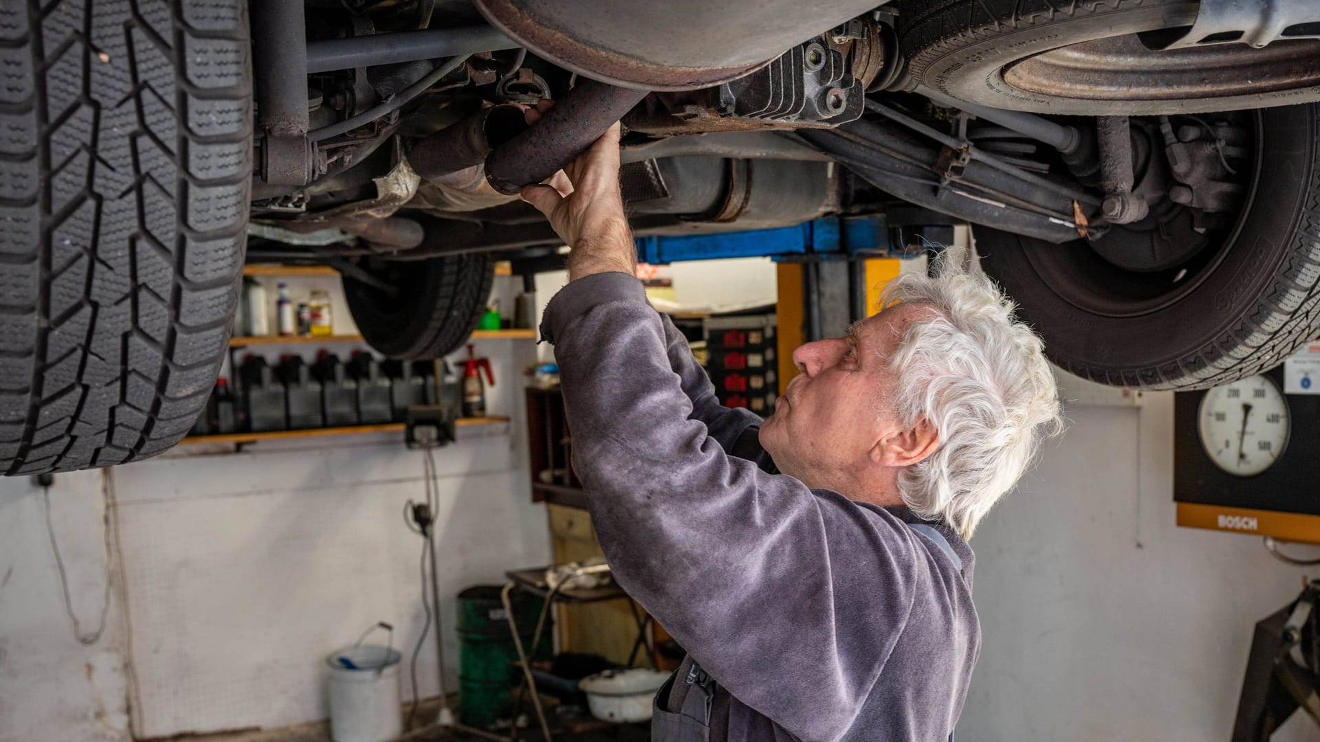 Mal wieder in die Werkstatt: Mehr als jeder zweite Autofahrer sieht dabei Bosch ganz vorne.