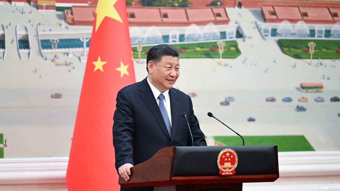 Xi Jinping: China droht Taiwan immer wieder.
