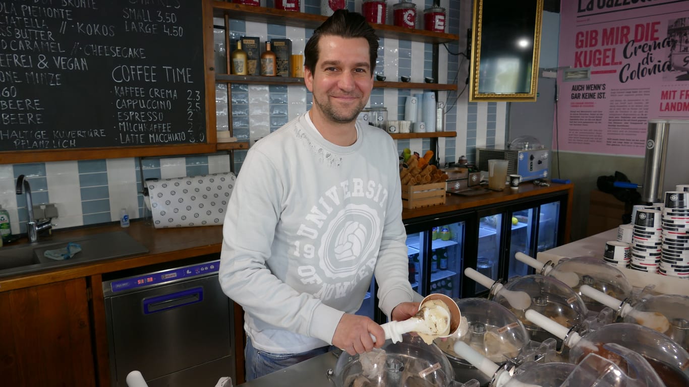 Patrick Raone, Geschäftsführer von "Ice Cream United".