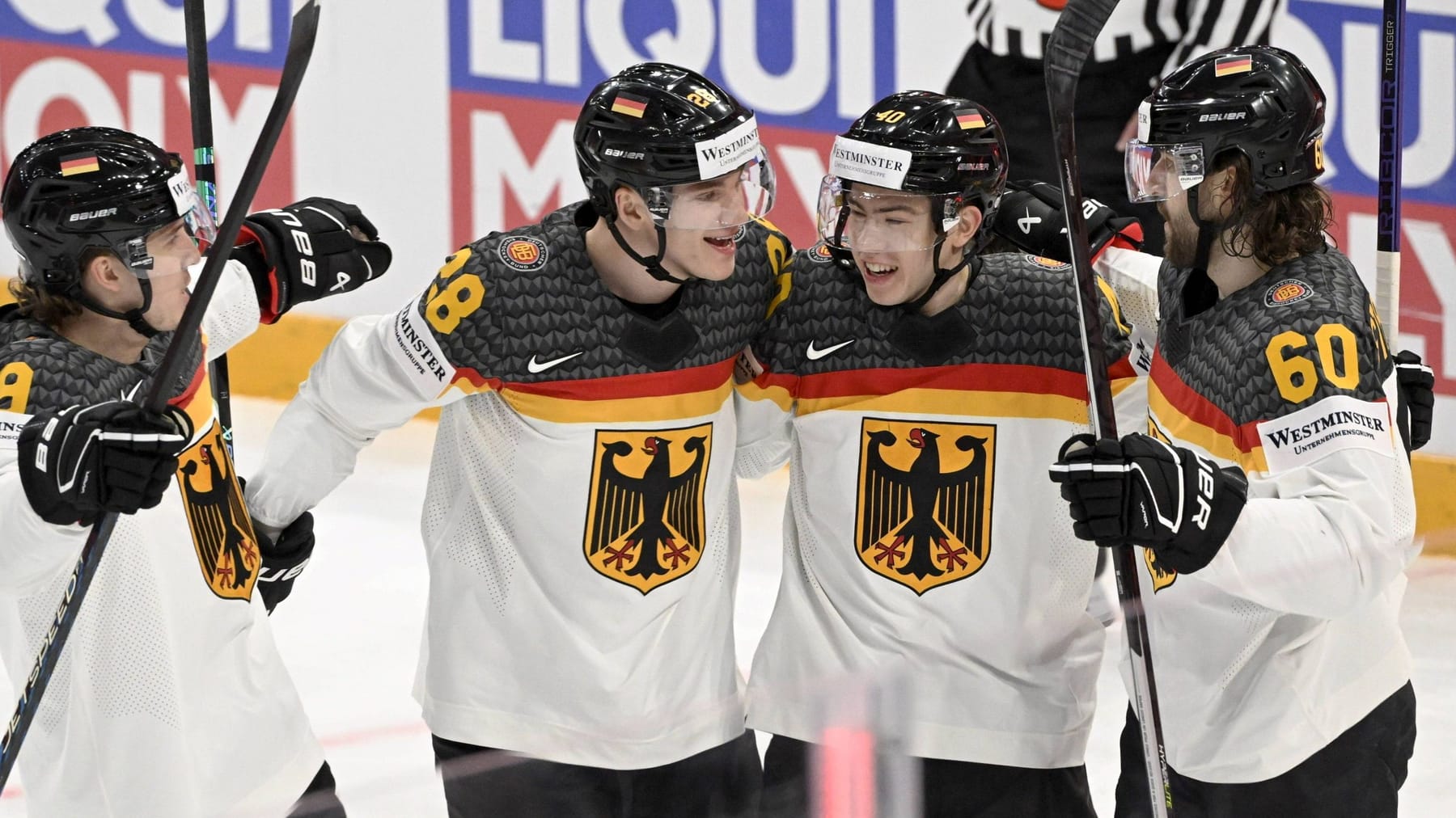 Eishockey-WM Deutschland im Viertelfinale Sieg gegen Frankreich