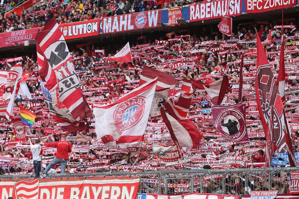 Beim Spiel der Bayern gegen Hertha gab es Diskussionen zwischen Fans und Ordnern.