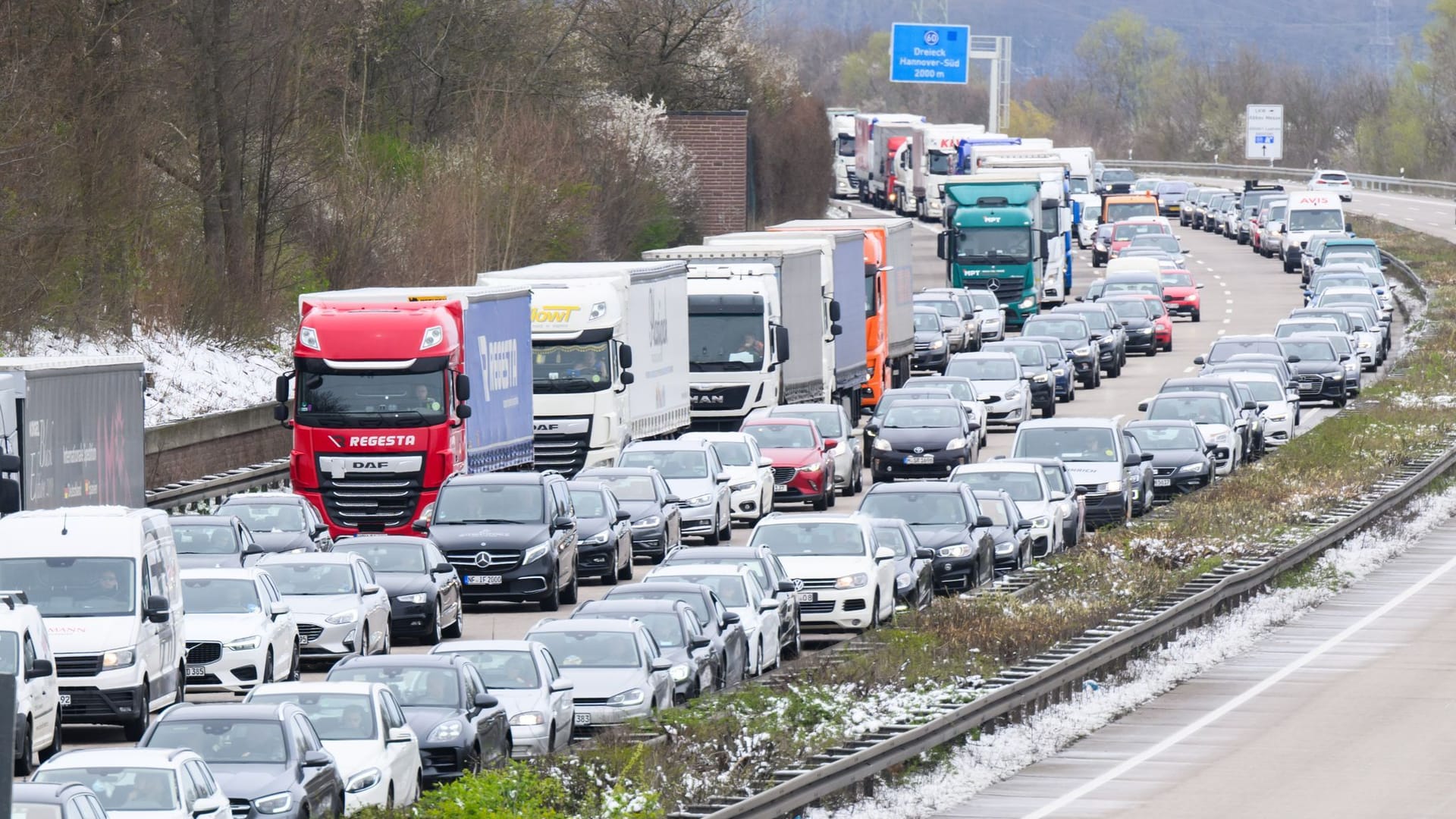 Staus erwartet Staus erwartet