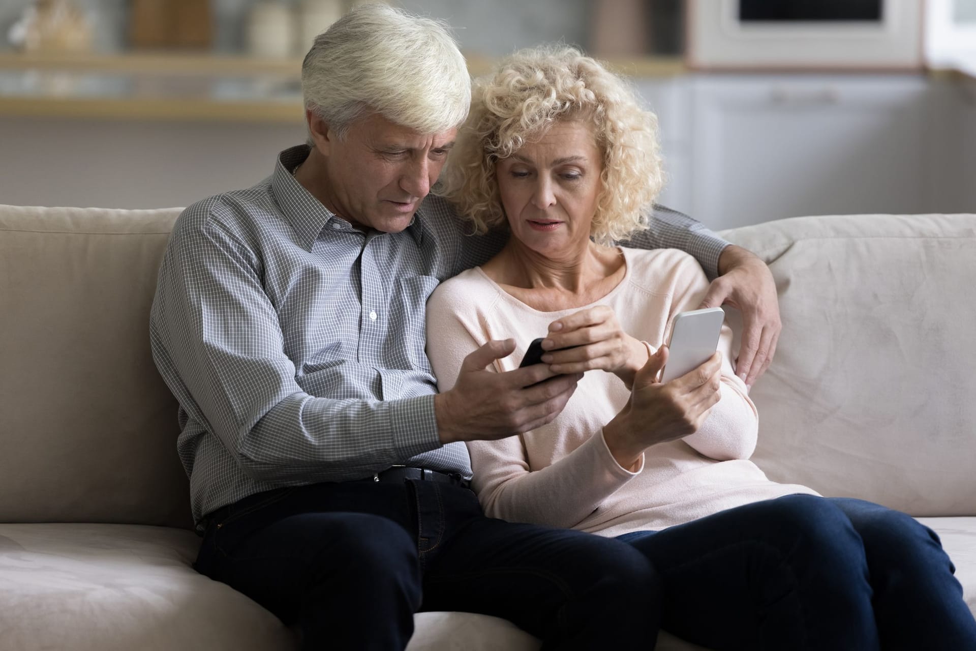 Ihre Nutzerdaten können Sie direkt übertragen, wenn Sie das gleiche Betriebssystem auf Ihrem neuen Smartphone haben.