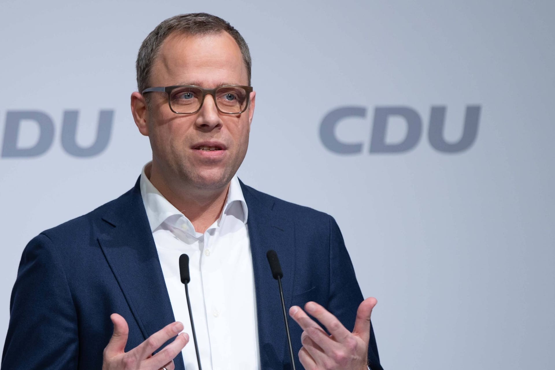 Mario Czaja (Archivbild): Der CDU-Generalsekretär hält Patrick Graichen für unhaltbar.