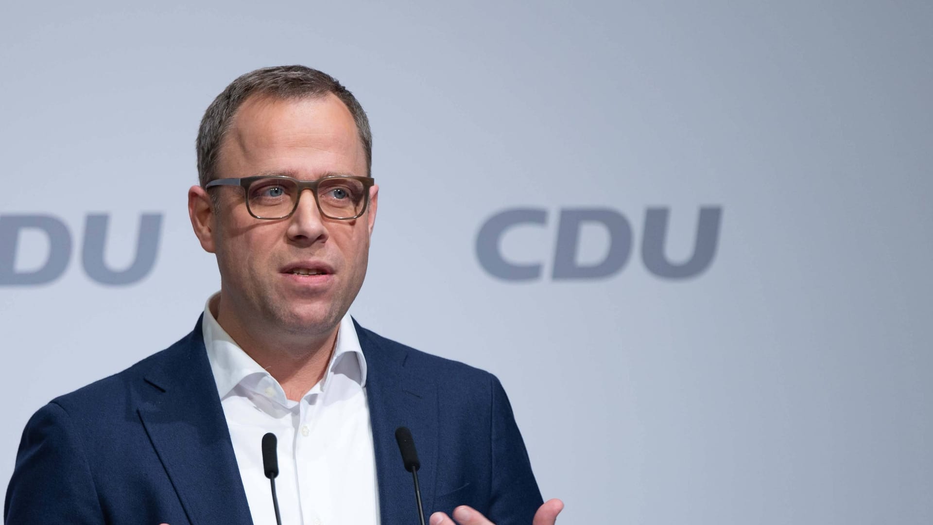 Mario Czaja (Archivbild): Der CDU-Generalsekretär hält Patrick Graichen für unhaltbar.