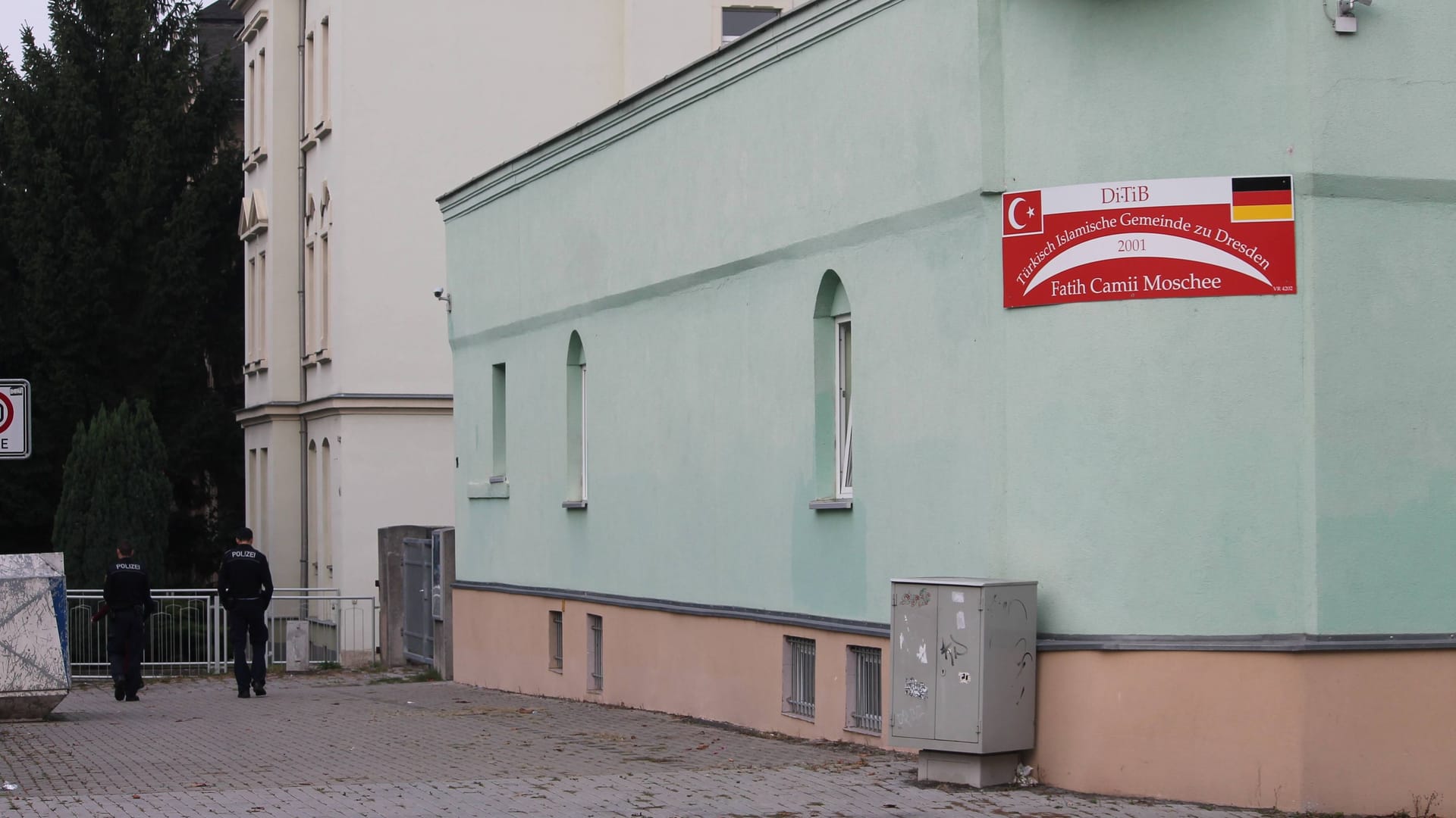 Moschee in Dresden-Cotta ist erneut Ziel eines Anschlages geworden.