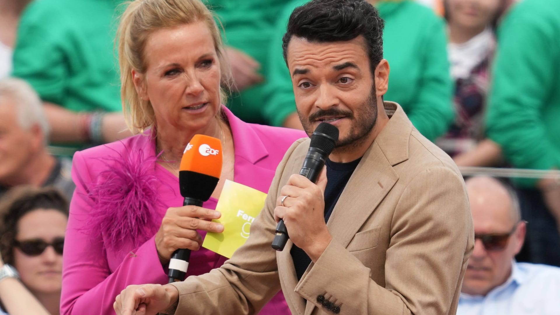 Giovanni Zarrella: Am Sonntag war er bei Andrea Kiewel zu Gast im Fernsehgarten.