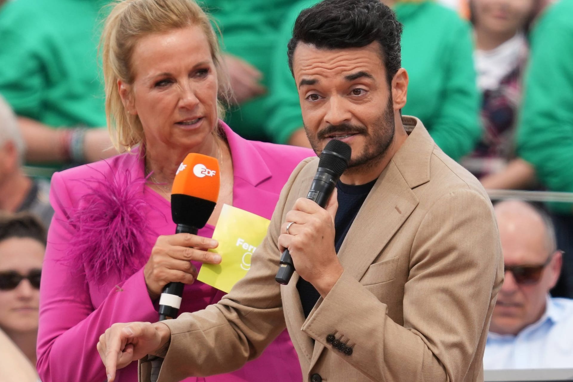 Giovanni Zarrella: Am Sonntag war er bei Andrea Kiewel zu Gast im Fernsehgarten.