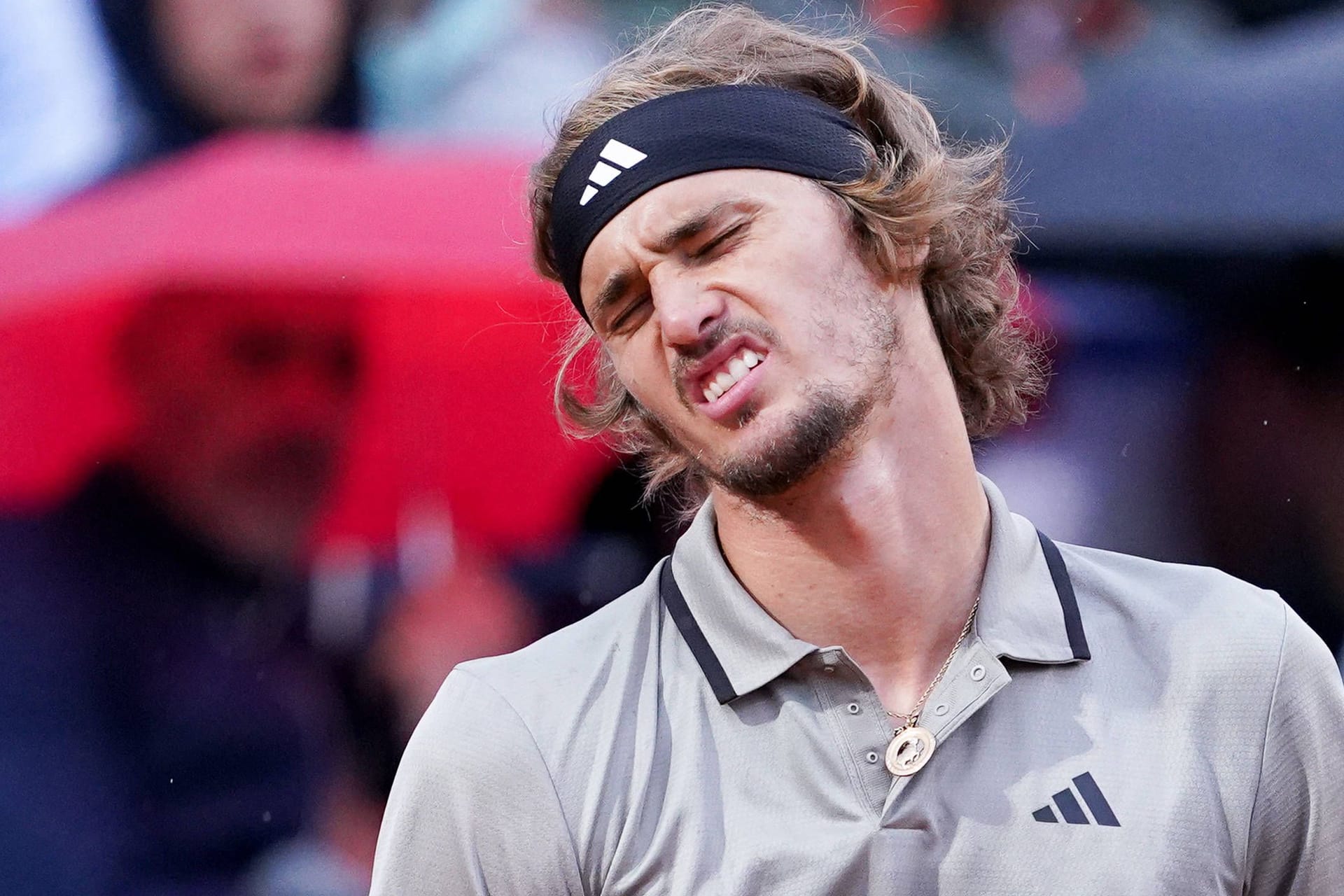 Frustriert: Alexander Zverev während des ATP-Turniers in Rom.