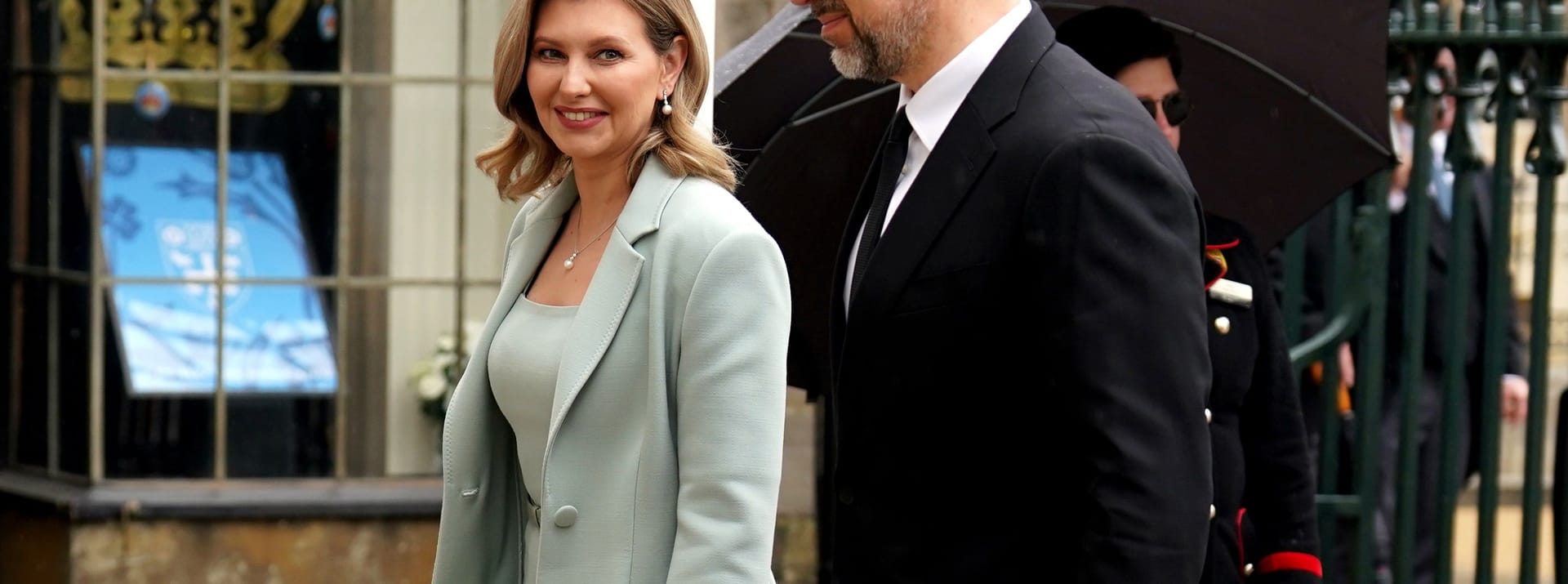 die ukrainische First Lady Olena Selenska