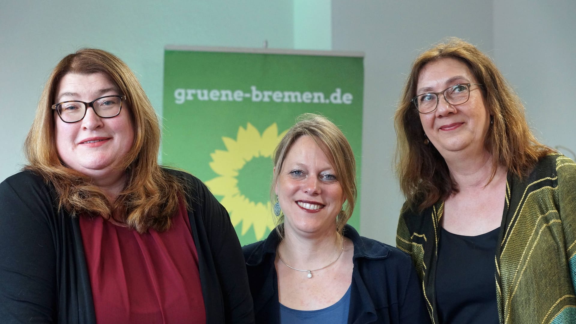 Anja Stahmann (l) war mit zwei weiteren Frauen, Karoline Linnert (r) und Maike Schaefer (m), in den Wahlkampf eingezogen.