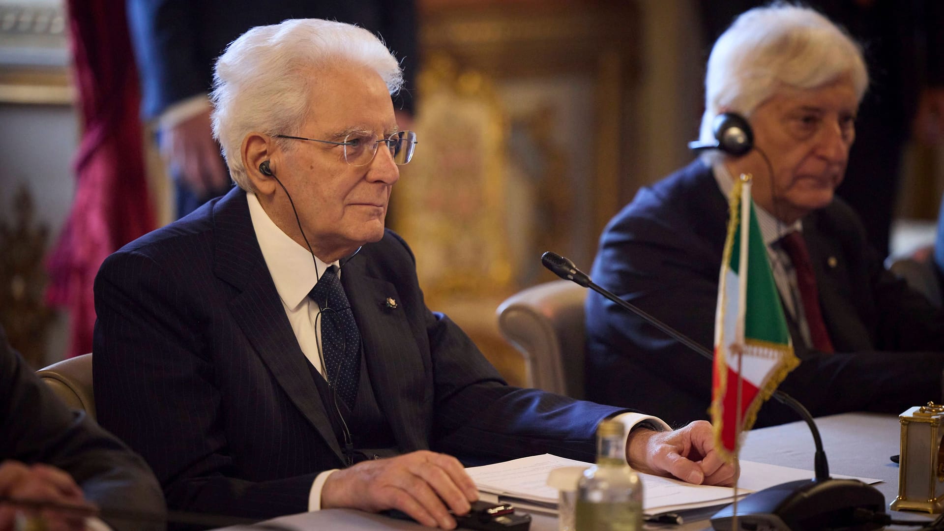 Italiens Präsident Sergio Mattarella: Er sieht die Mafia als "Krebsgeschwür".