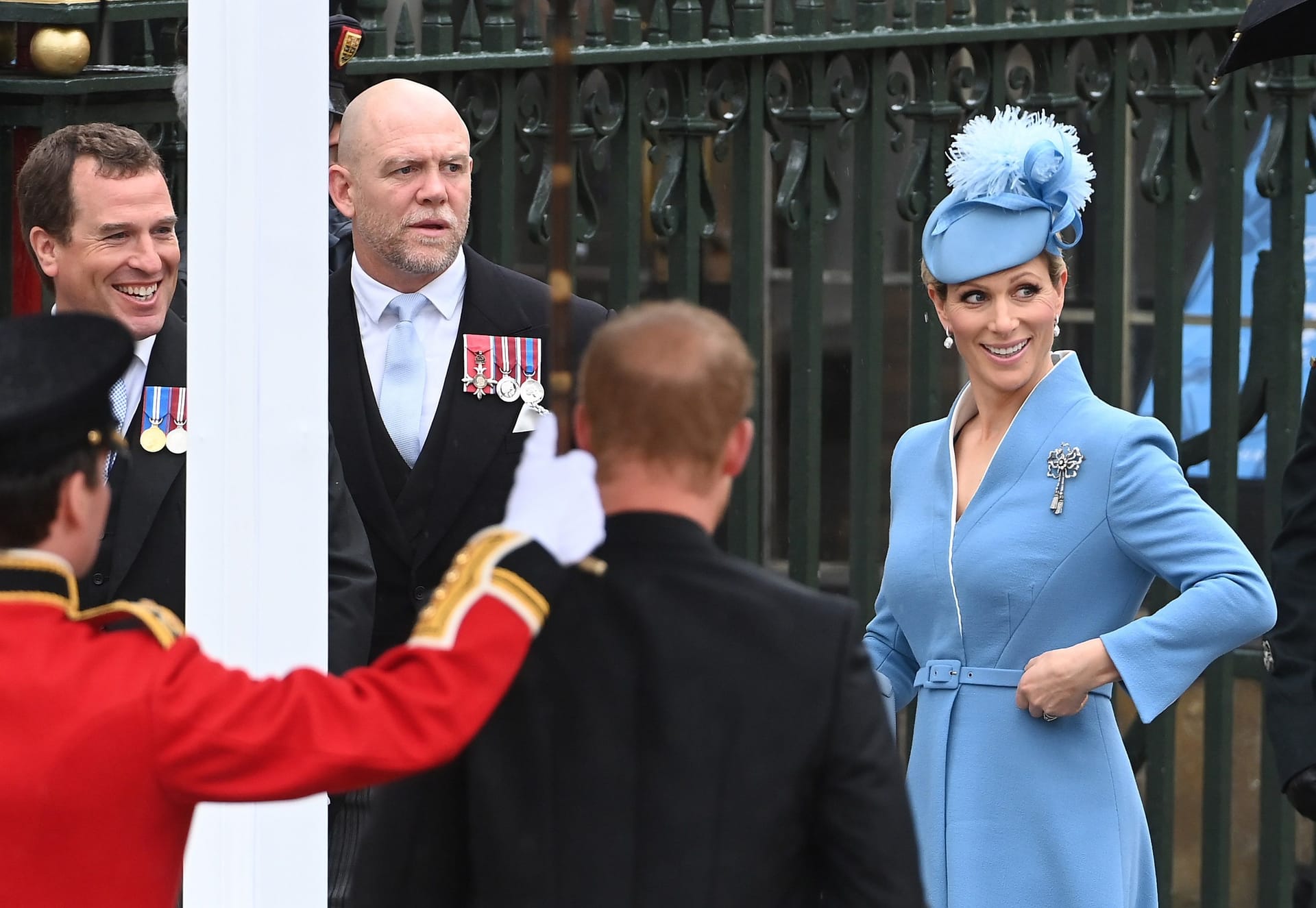 Zara Tindall mit ihrem Ehemann Mike Tindall