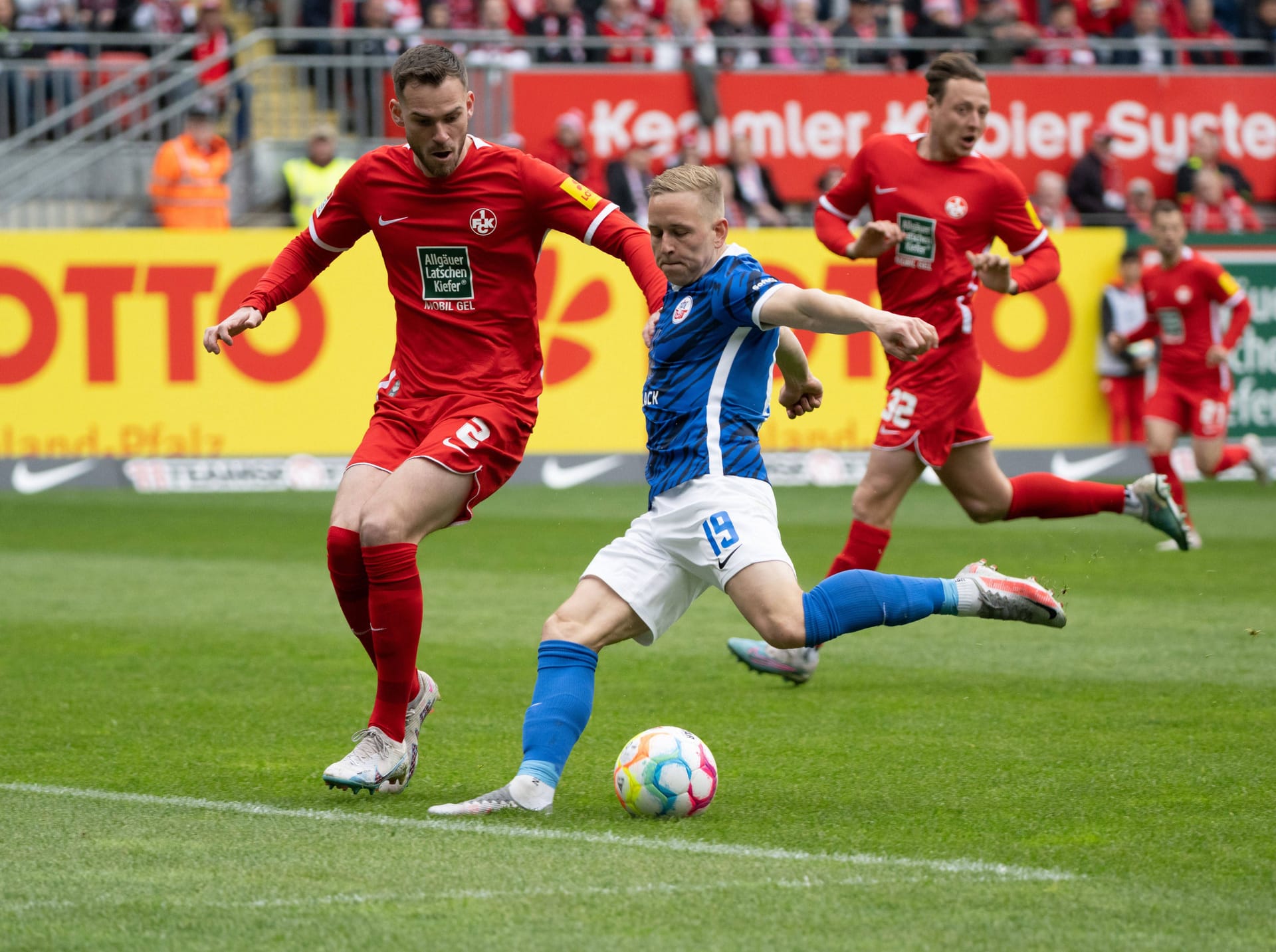 Kai Pröger (am Ball): Er traf zur 1:0-Führung.