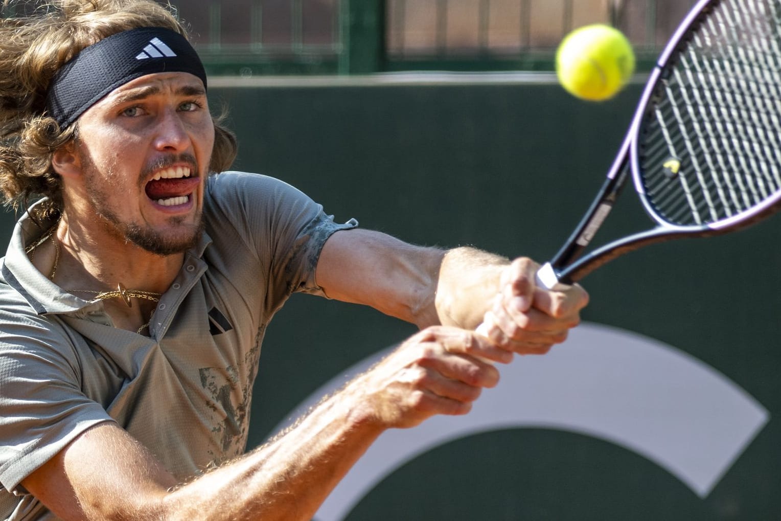 Ohne Glück im Halbfinale von Genf: Alexander Zverev.