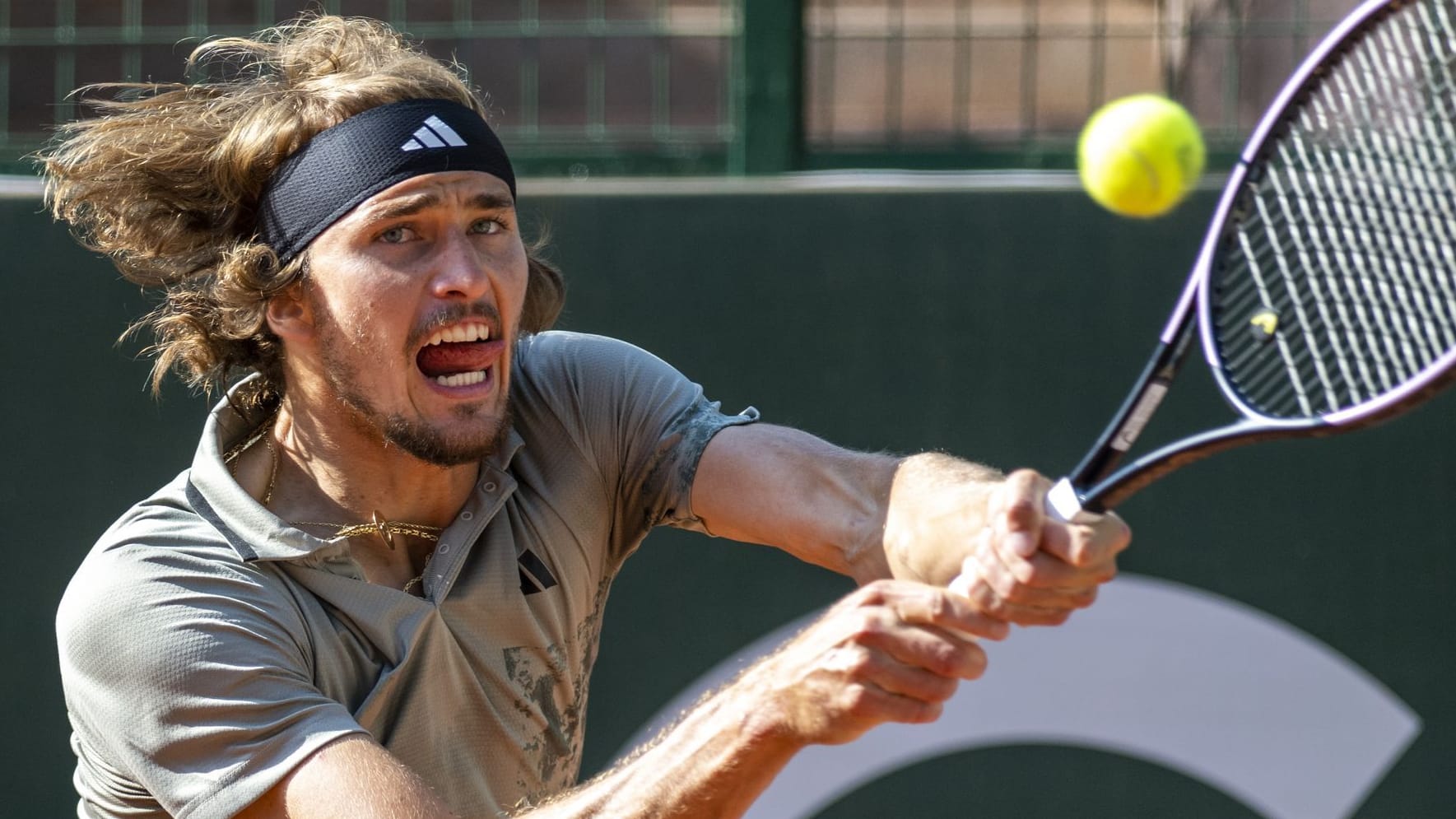 Ohne Glück im Halbfinale von Genf: Alexander Zverev.