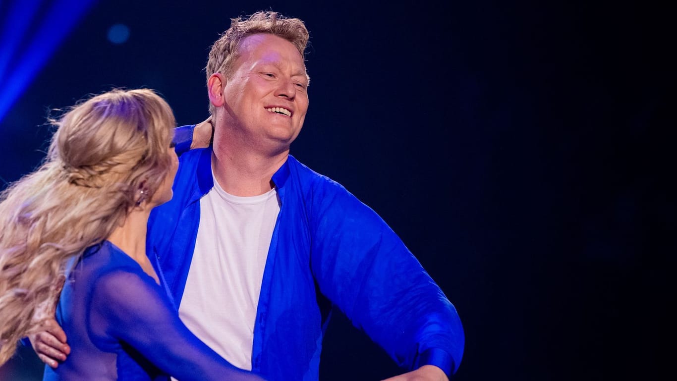 Jens Knossalla und Isabel Edvardsson: Das Tanzpaar ist raus.