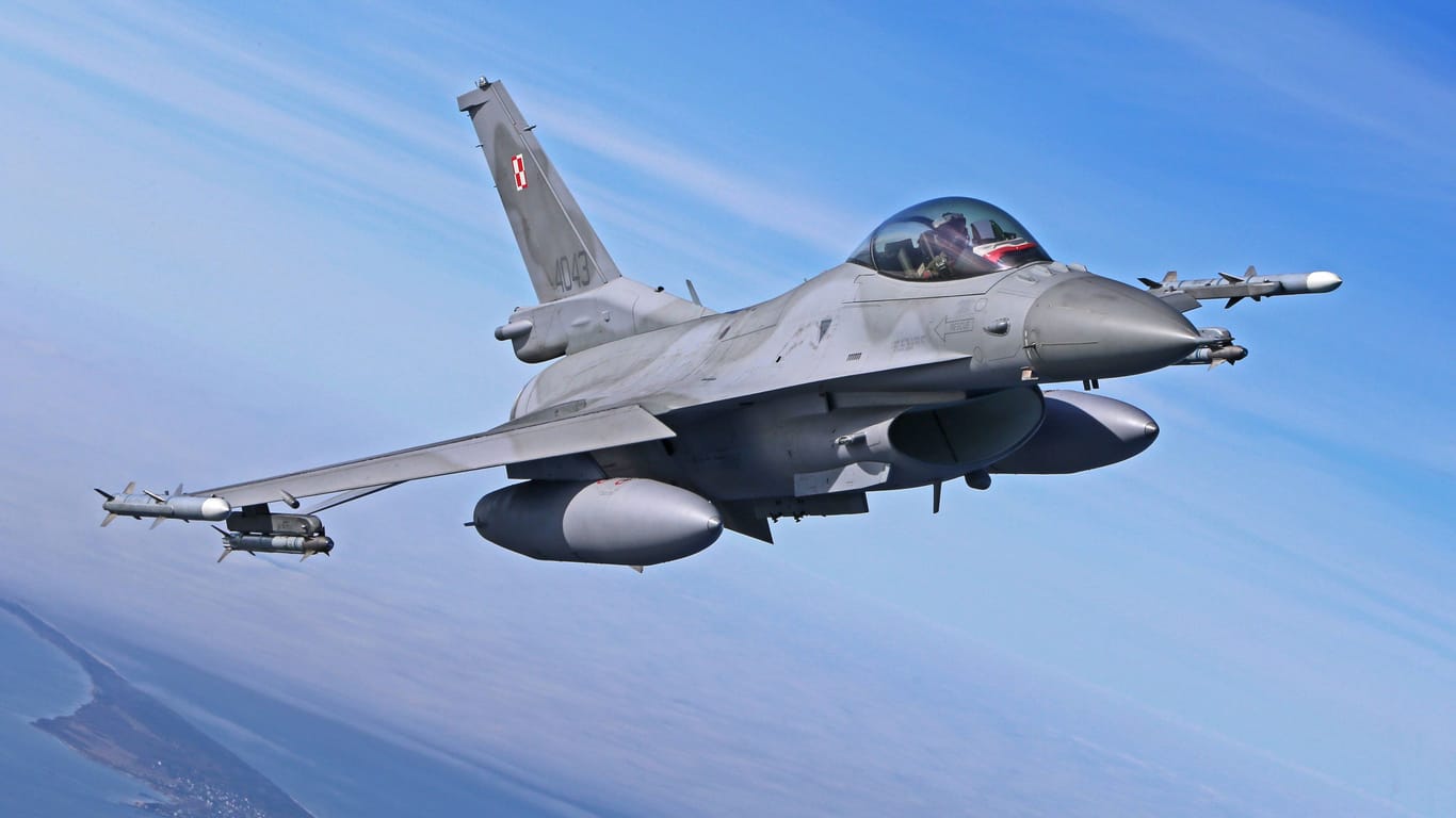 F-16: Die Jets stammen vom US-Hersteller Lockheed Martin.