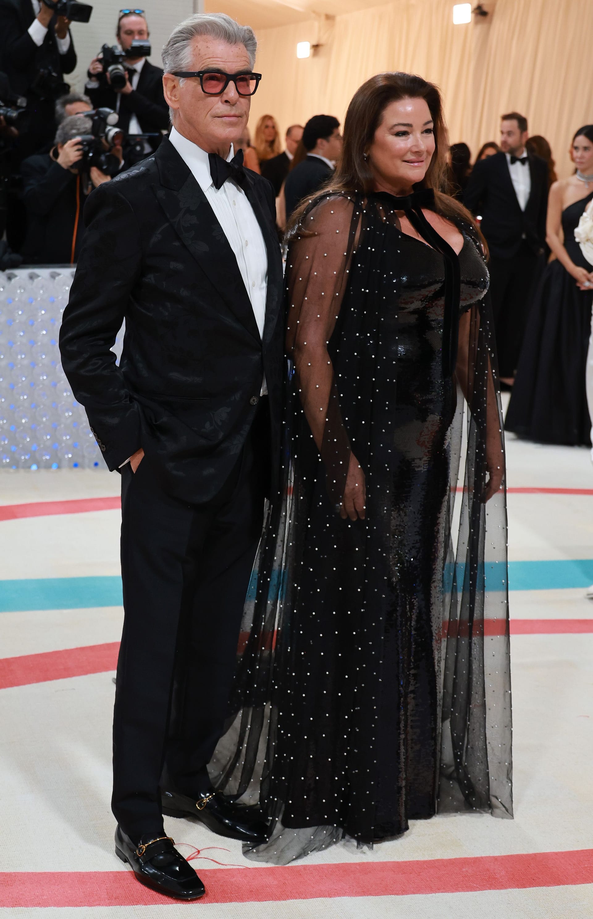 Schauspieler Pierce Brosnan und seine Frau Keely Shaye Smith