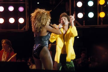 Tina Turner und Mick Jagger rocken gemeinsam die Bühne: 1991.