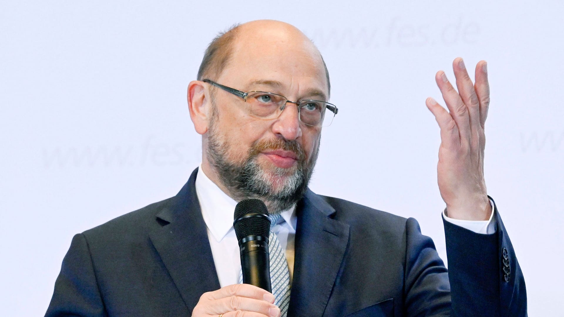 Martin Schulz: Der ehemalige SPD-Kanzlerkandidat macht sich keine Sorgen, dass die Solidarität der Europäischen union gegenüber der Ukraine bröckeln könnte.