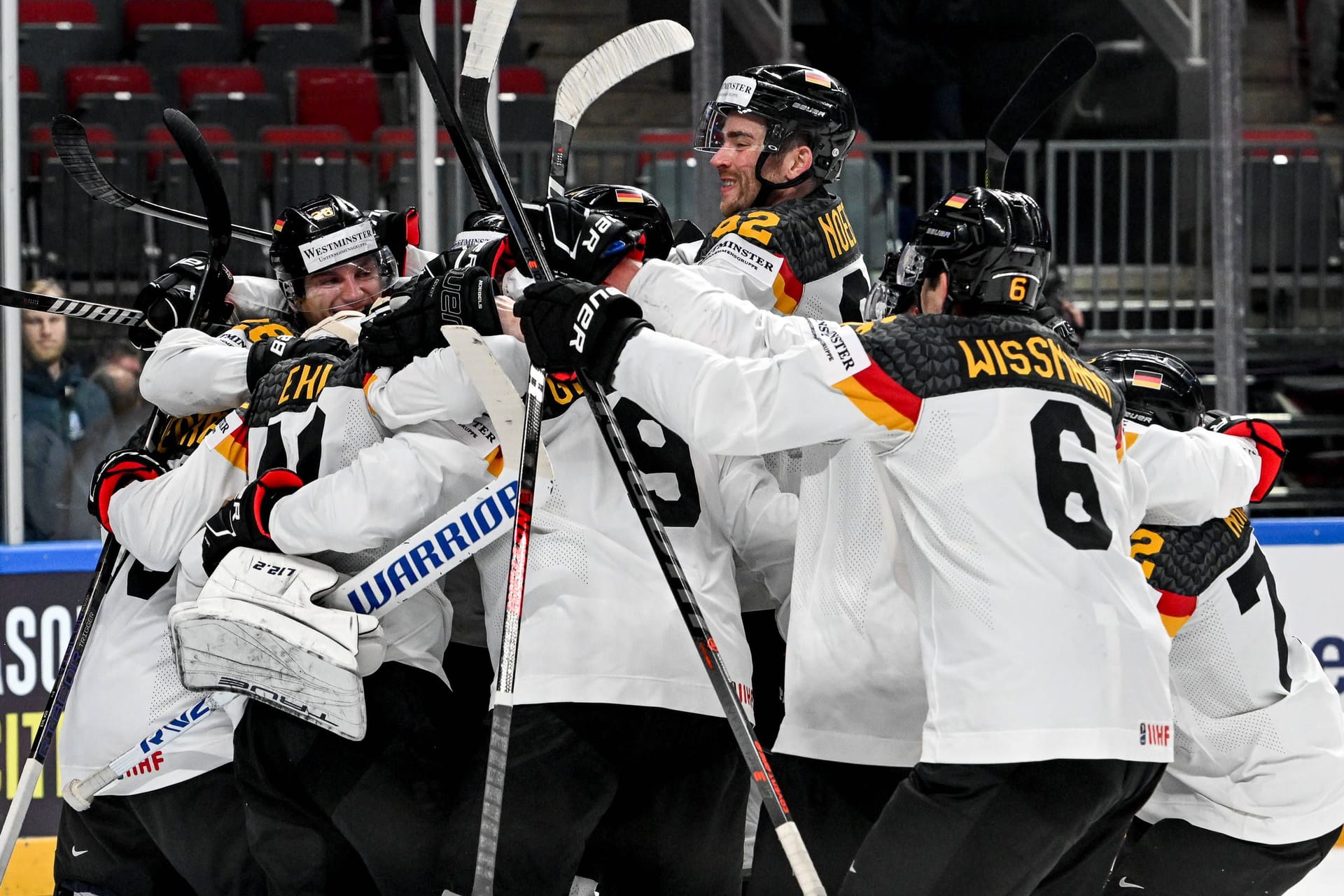 Aktuell jubeln die deutschen Eishockeyspieler in Lettland, bald wollen sie das bei der Heim-WM tun.