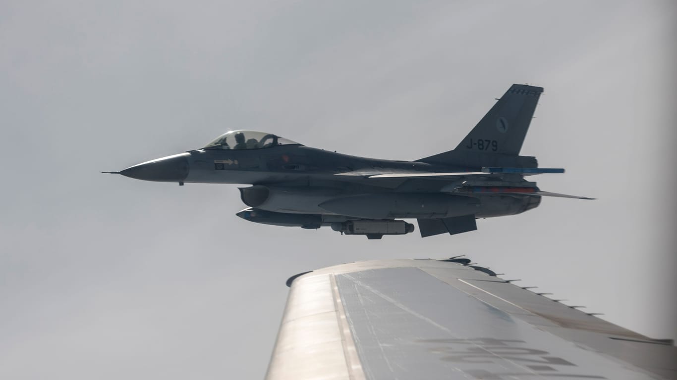 Eine F-16: Dieses Flugzeug wollen die Ukrainer für die Ausbildung ihrer Piloten nutzen.