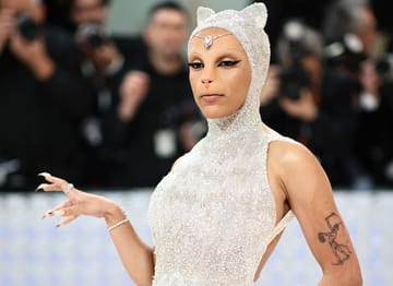 Doja Cat bei der Met-Gala als Katze