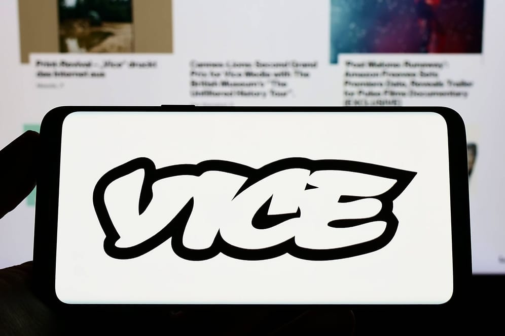 "Vice"-Logo: Das Medienunternehmen soll insolvent sein.