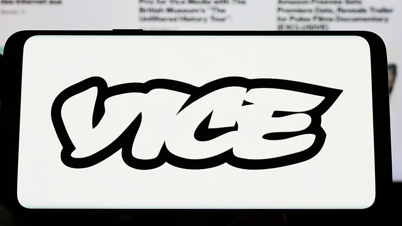 "Vice"-Logo: Das Medienunternehmen soll insolvent sein.