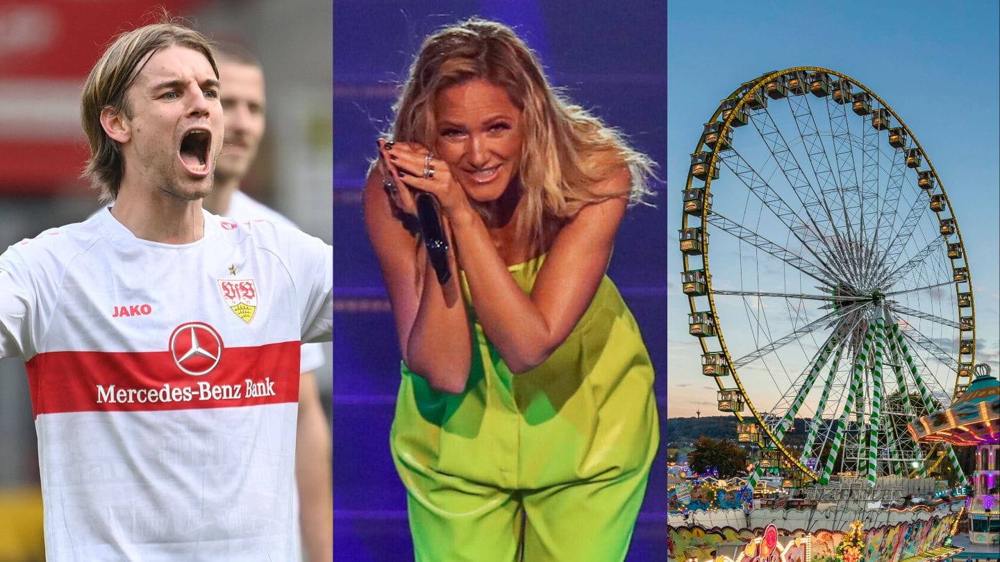 Borna Sosa vom VfB Stuttgart, Helene Fischer und das Stuttgarter Frühlingsfest: Am Mittwochabend ist in Bad Cannstatt viel los.