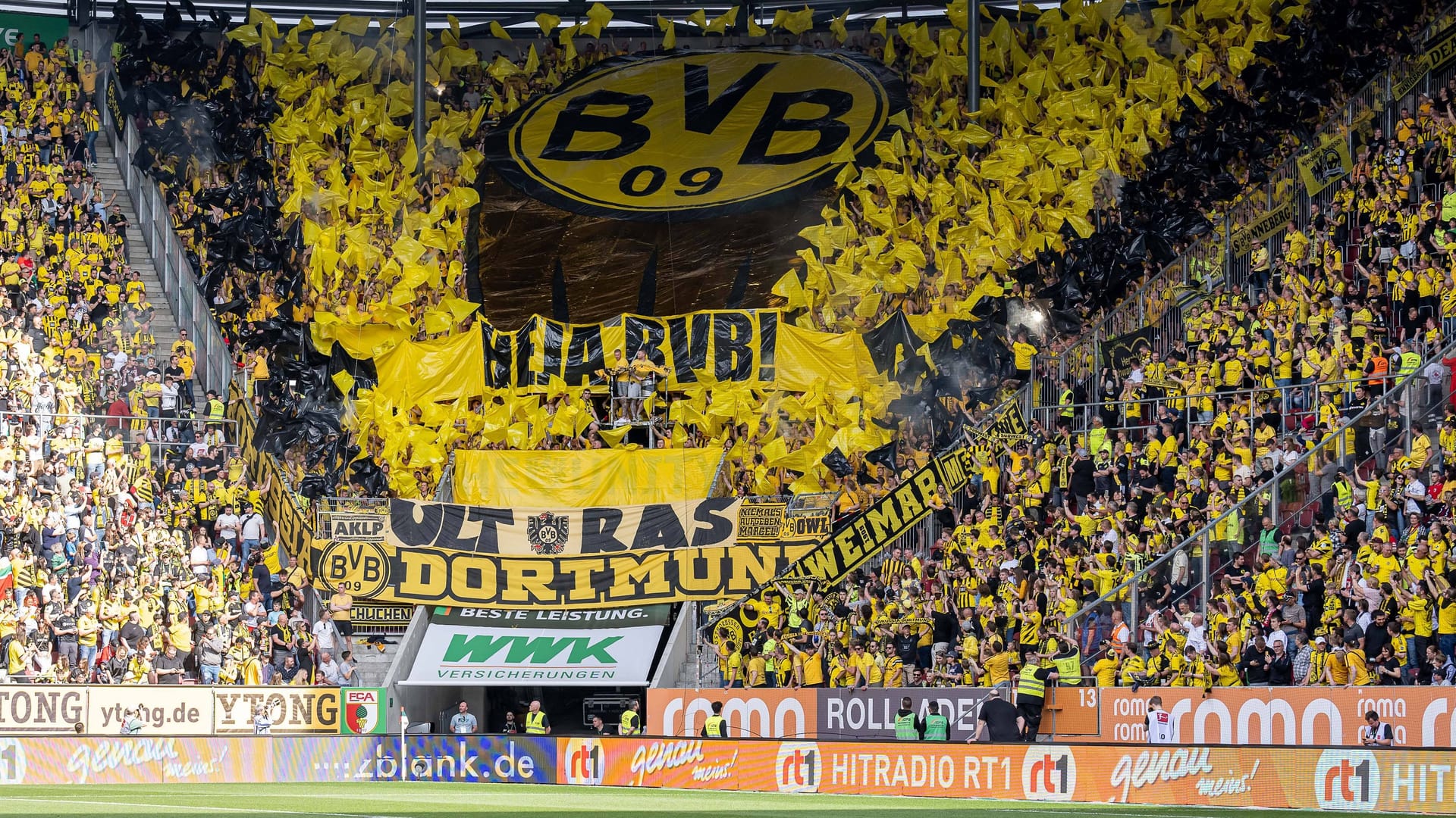 Borussia Dortmund: Fans des Vereins konnten sich einen Seitenhieb gegen Schalke nicht verkneifen.