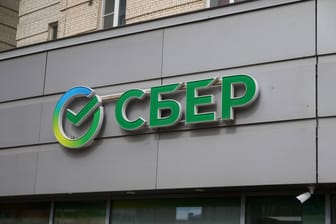 Eine Filiale der Sberbank: