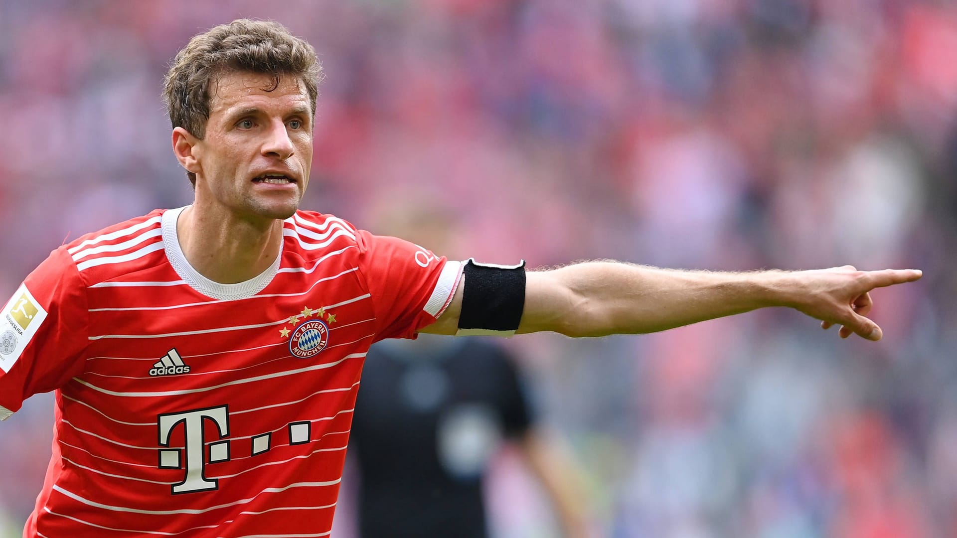 Thomas Müller: Das Urgestein des FC Bayern ist Gesprächsthema.