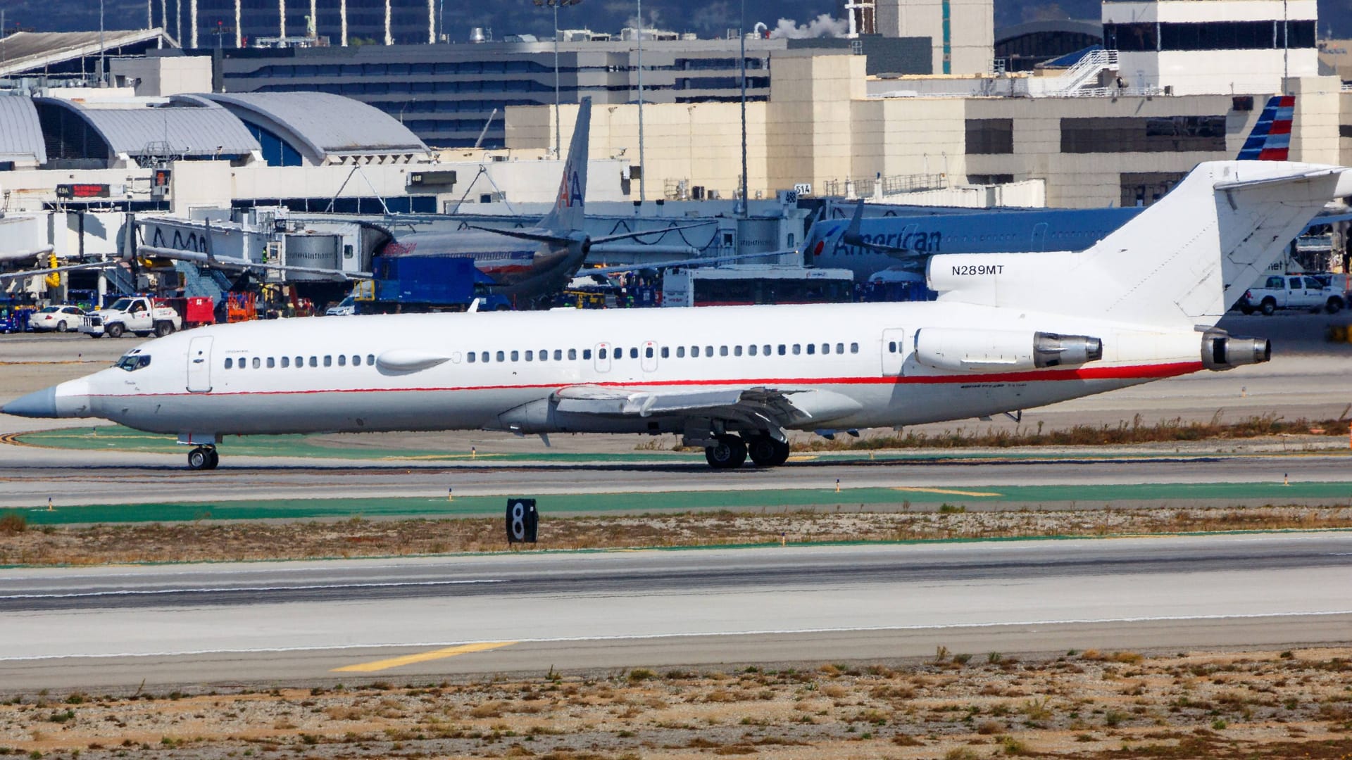 Eine Boeing 727 (Symbolbild): Vor 20 Jahren verschwand eine ähnliche Maschine spurlos.