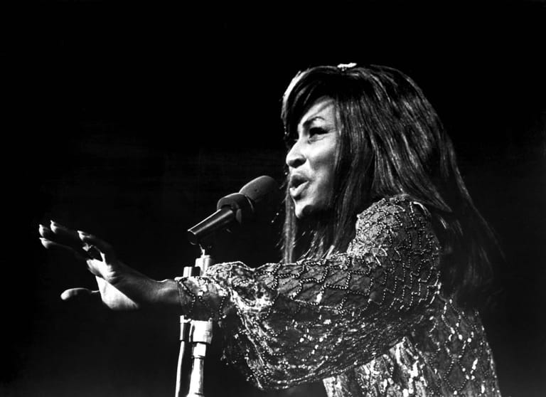 Tina Turner, 1970 (Quelle: Courtesy Everett Collection via www.imago-images.de) Tina Turner, 1970