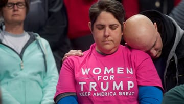 "Women for Trump": Viele Frauen in der republikanischen Partei stehen nach wie vor hinter Trump.