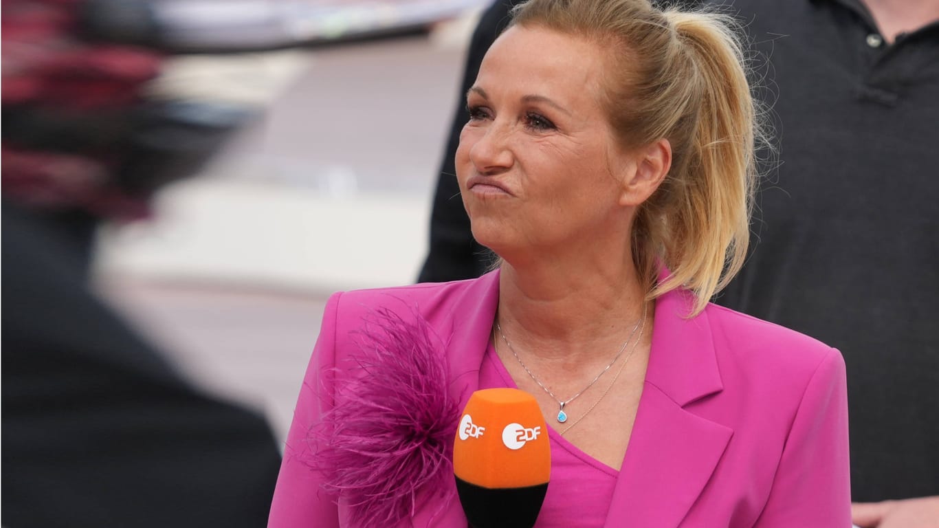 Andrea Kiewel: Seit mehr als 20 Jahren moderiert sie den "ZDF-Fernsehgarten".
