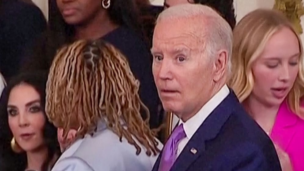 Vorfall während einer Rede von Joe Biden
