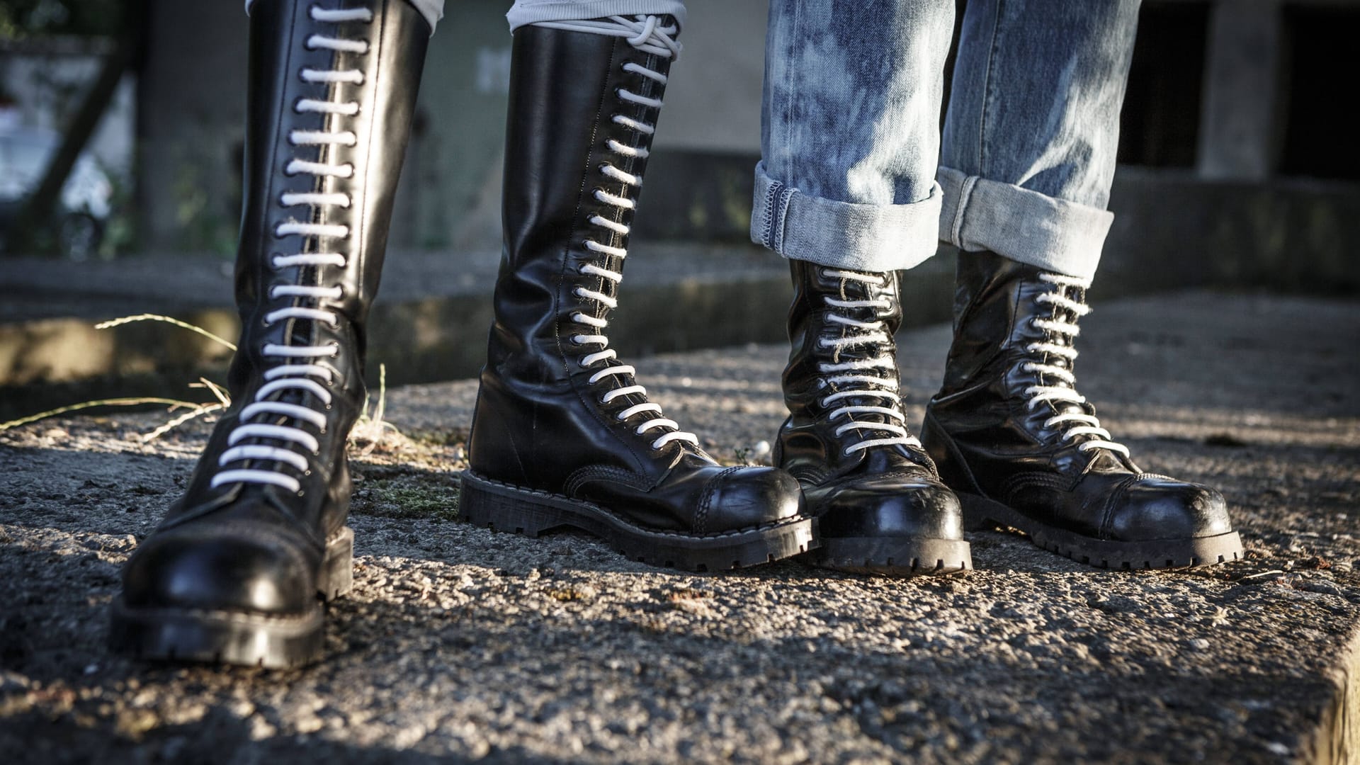 Springerstiefel, ein Symbol von Neonazis (Symbolbild):