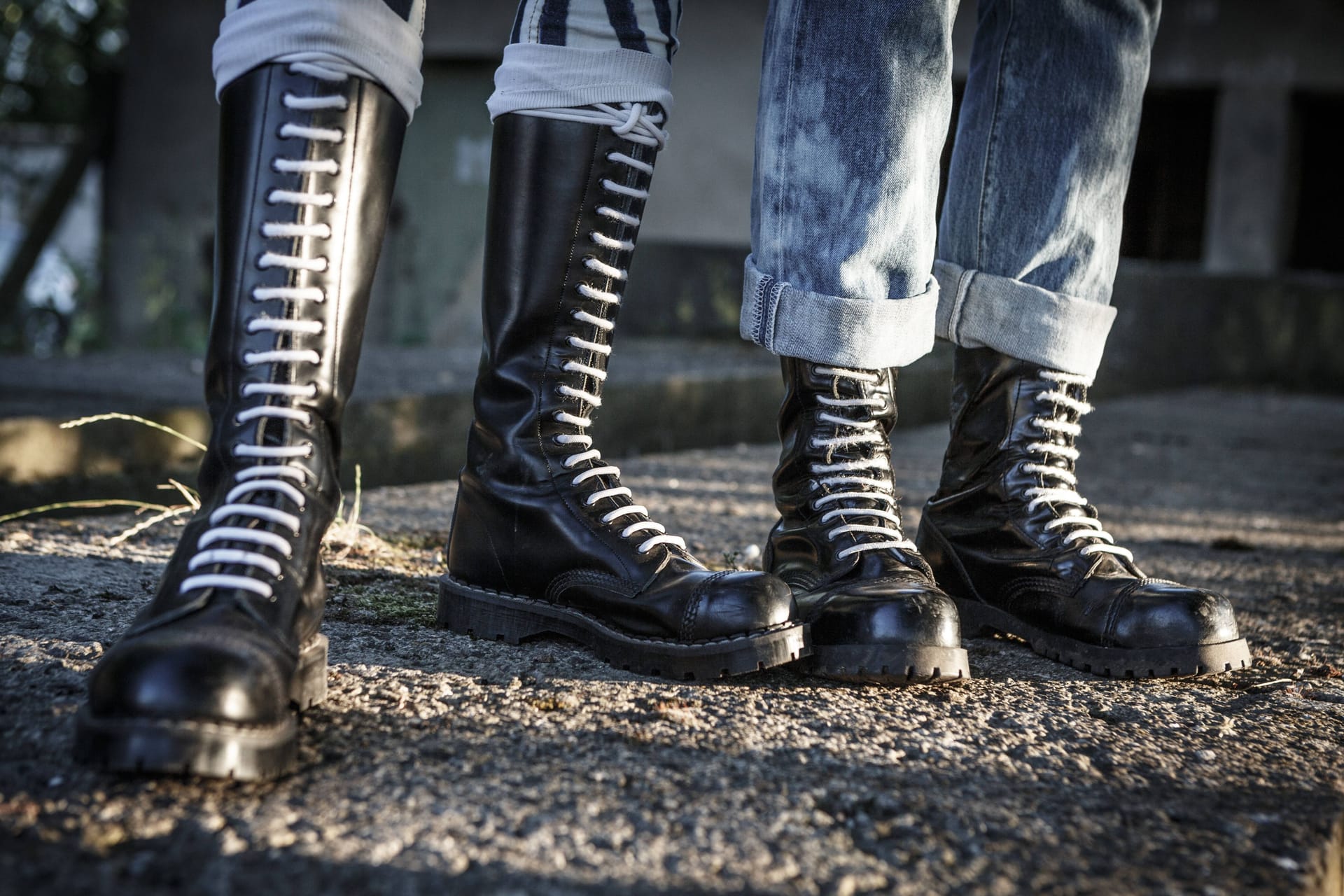 Springerstiefel, ein Symbol von Neonazis (Symbolbild):