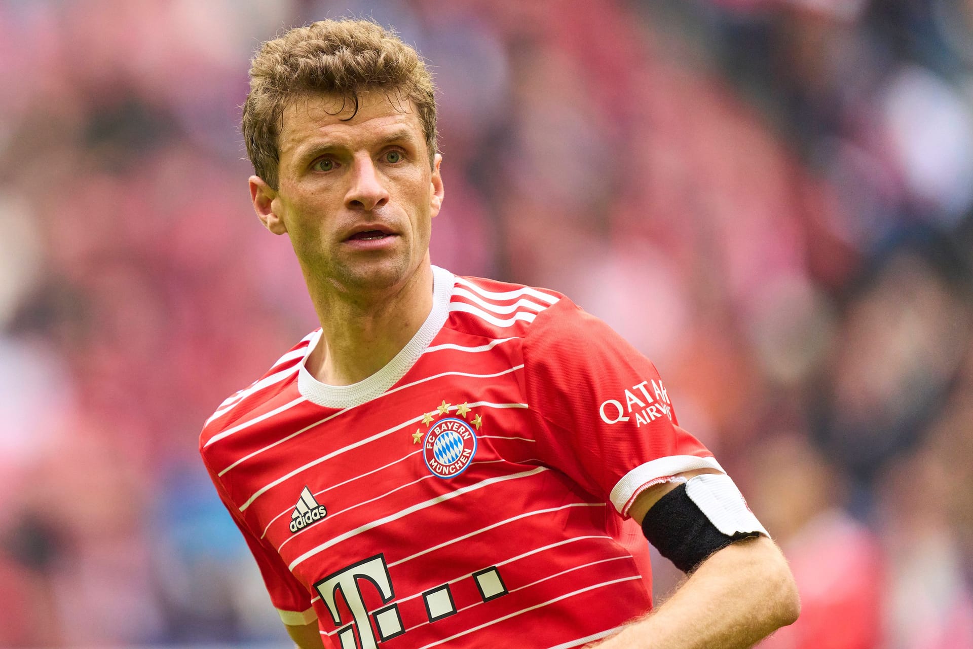 Thomas Müller: Der Kapitän will den nächsten Sieg.