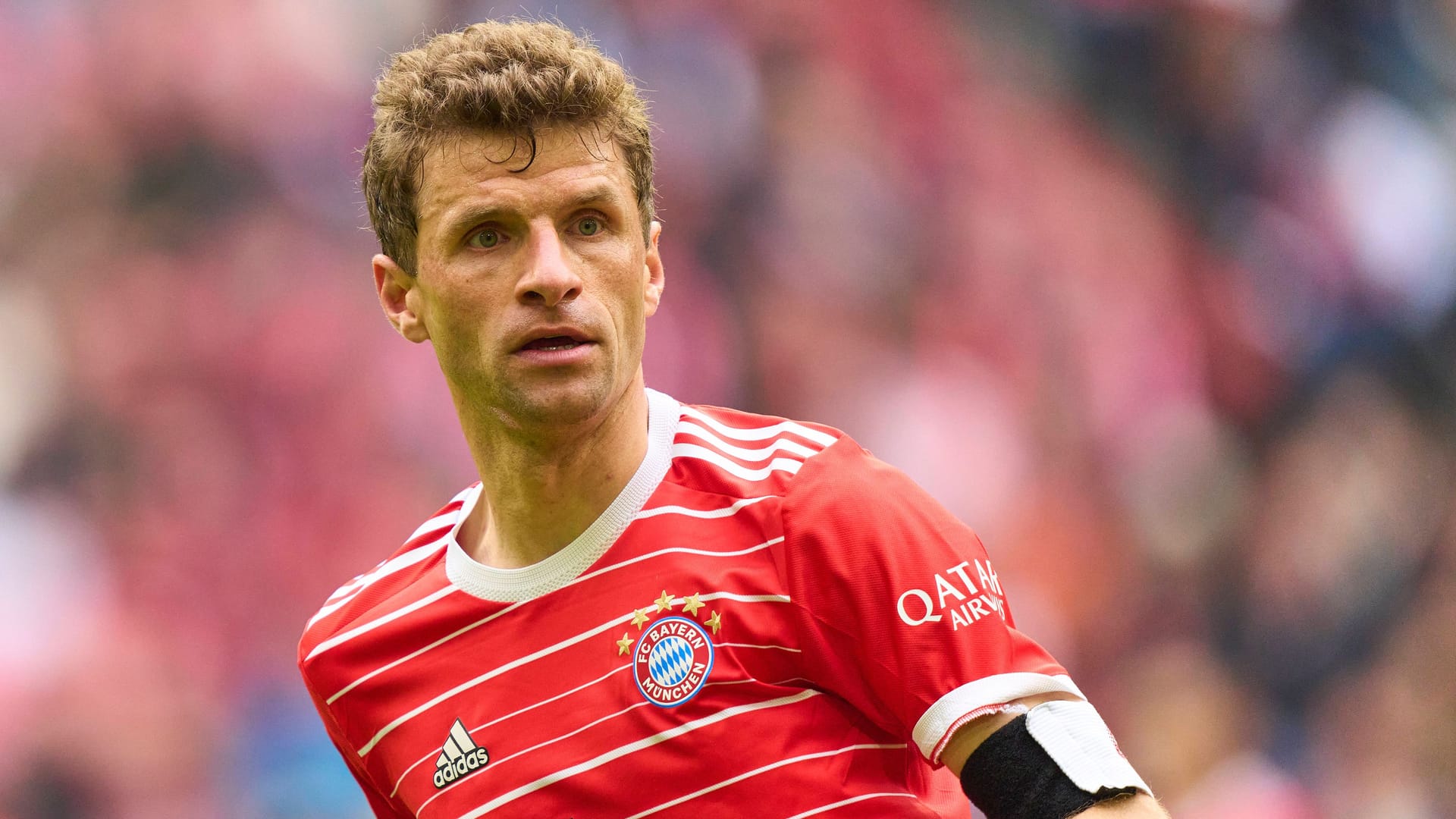 Thomas Müller: Der Kapitän will den nächsten Sieg.