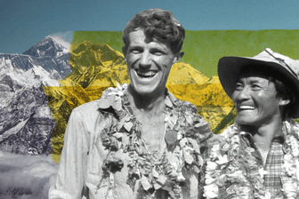 Historische Aufnahmen: Edmund Hillary und Tenzing Norgay bestiegen vor 70 Jahren als erste den Mount Everest, aktuelle Bilder zeigen, was sich seitdem verändert hat.