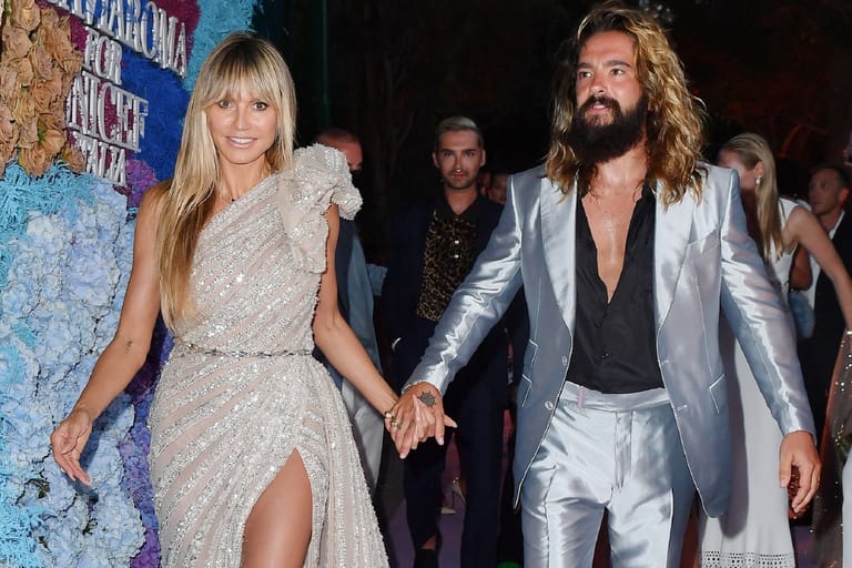Spätestens seit ihrer Hochzeit 2019 ist allen klar, dass Heidi und Tom unzertrennlich sind. 2021 besuchen sie zusammen ein Unicef Event in Italien.