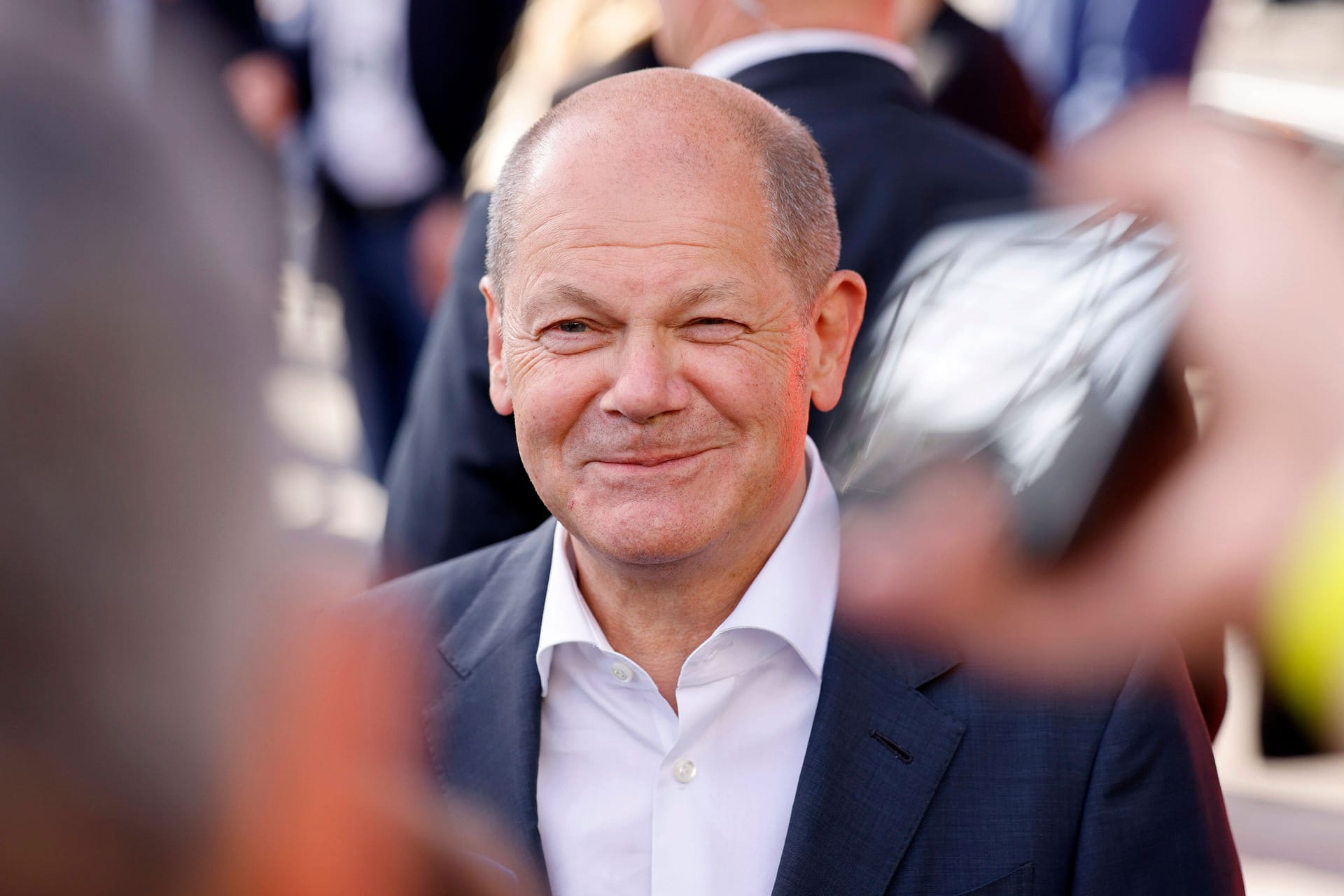 Bundeskanzler Olaf Scholz (Archiv): Am Freitag ist er in Bremen zu Gast.