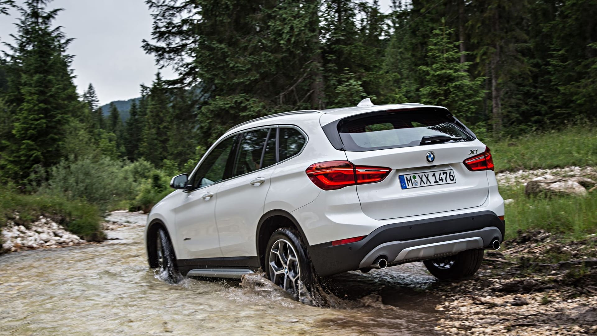 Ein BMW X1 xDrive25d von 2015: In dieser Allrad-Motorisierung dürften aber wohl die allerwenigsten X1 in freier Wildbahn anzutreffen sein.