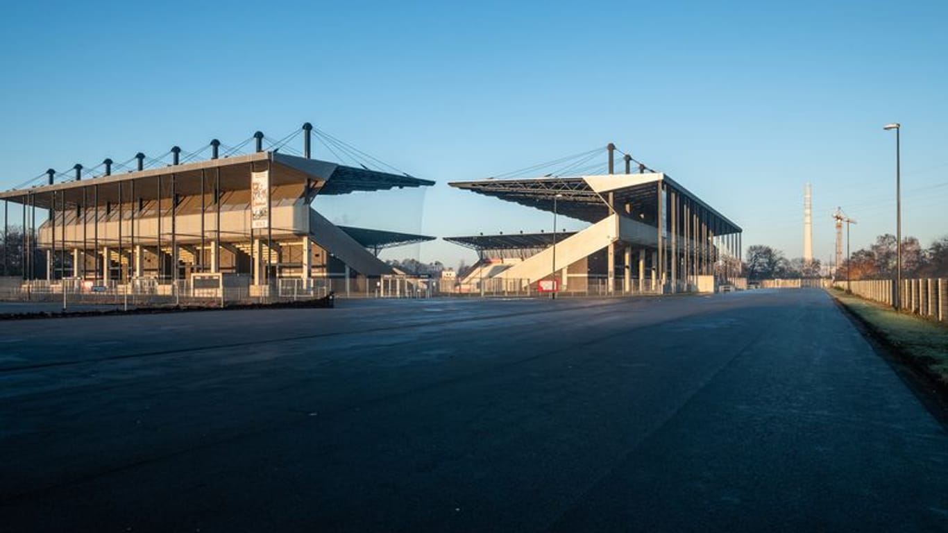 Das Stadion in Essen: 2012 wurde es errichtet, nun soll es vergrößert werden.